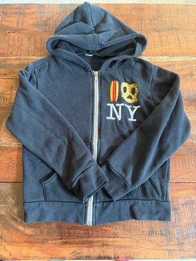 PiccoliNY Hot Dog Pretzel (I heart love) NY Zip-up Hoodie